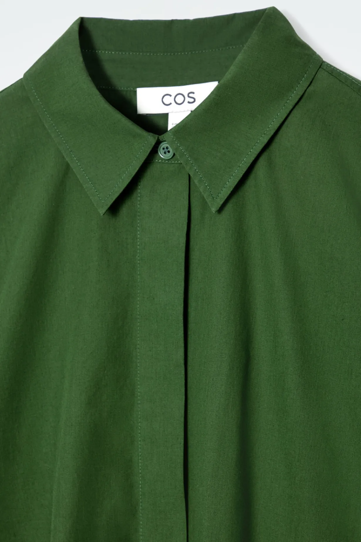 LANGÄRMLIGES HEMDKLEID IN A-LINIE