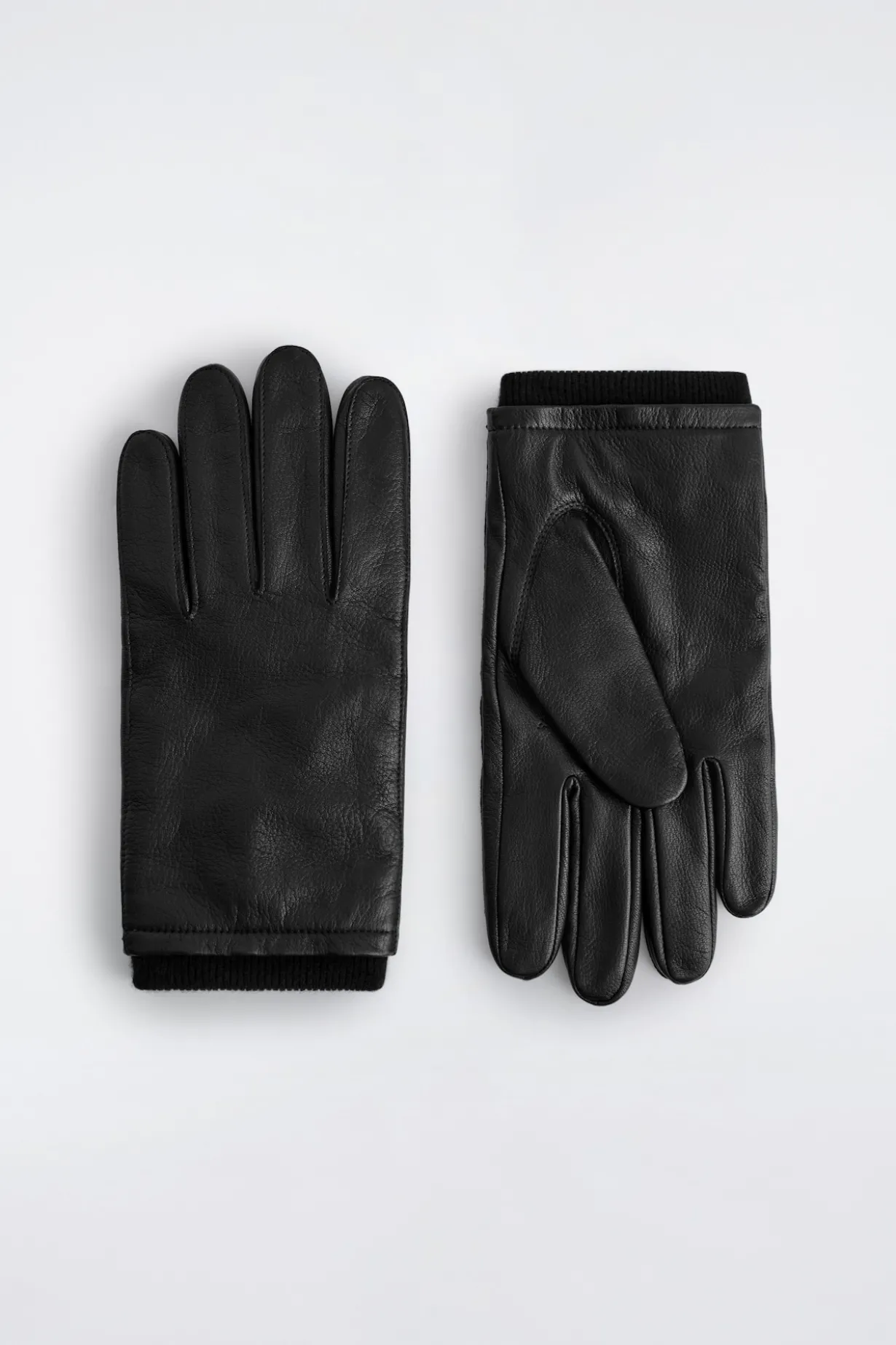 LEDERHANDSCHUHE MIT KASCHMIRFUTTER UND STEPPNÄHTEN
