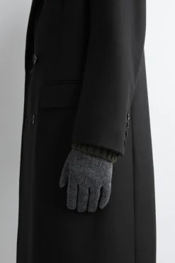 LEDERHANDSCHUHE MIT KASCHMIRFUTTER UND STEPPNÄHTEN