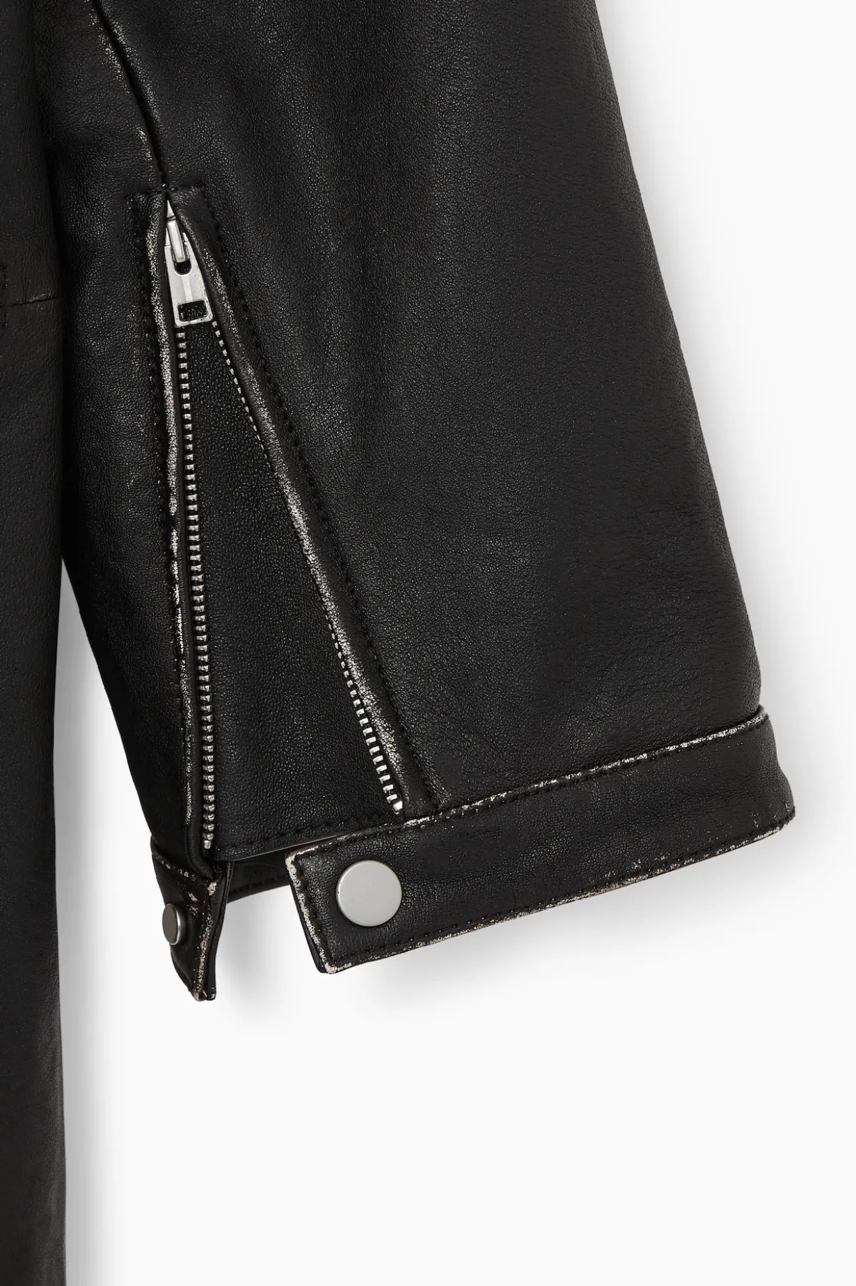 LEDERMANTEL IM MOTOCROSS-STIL
