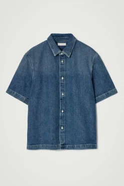 LEICHTES KURZARMHEMD AUS DENIM