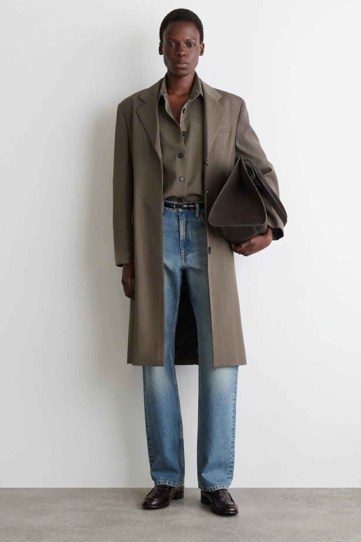 LOAFERS AUS LEDER IN KROKODILOPTIK