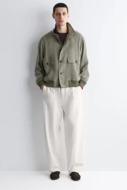 LOAFERS AUS SPALT-VELOURSLEDER