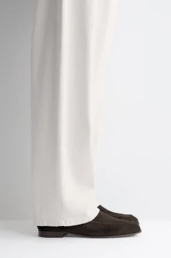 LOAFERS AUS SPALT-VELOURSLEDER