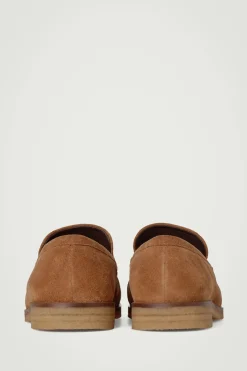 LOAFERS AUS VELOURSLEDER MIT RAFFUNG