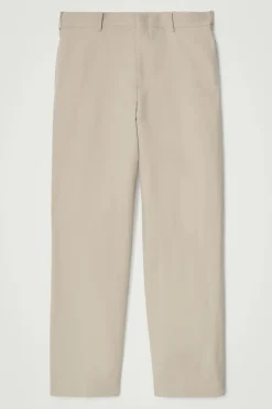 LOCKERE, ELEGANTE HOSE MIT GERADEM BEIN