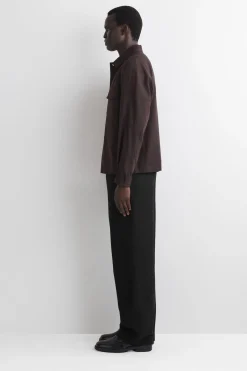 LOCKERE HEMDJACKE AUS BAUMWOLLE