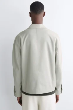 LOCKERE HEMDJACKE AUS BAUMWOLLE