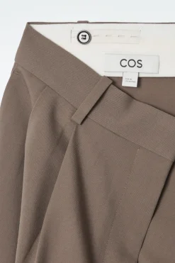 LOCKERE HOSE AUS TWILL MIT WEITEM BEIN
