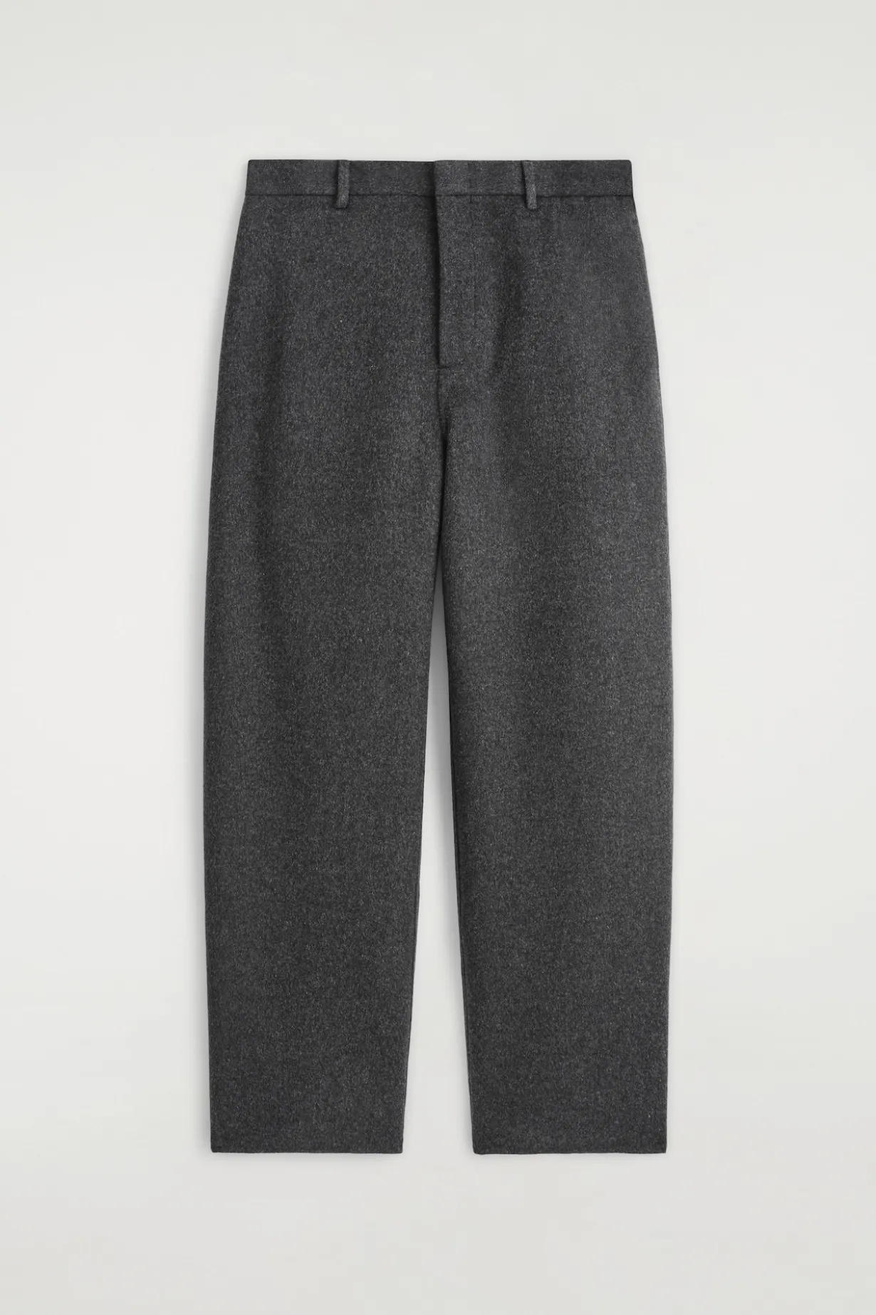 LOCKERE HOSE AUS WOLL-MIX MIT WEITEM BEIN