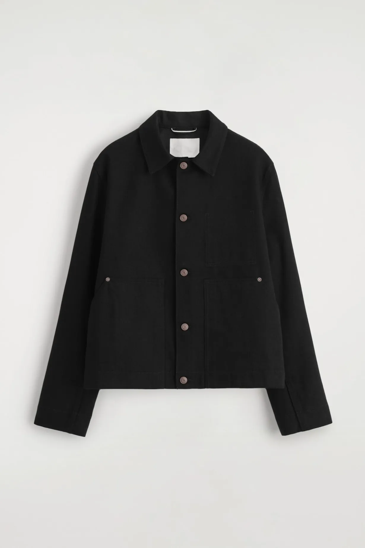 LOCKERE JEANSJACKE MIT WEBKANTE