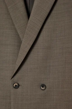 LOCKERER ZWEIREIHIGER BLAZER AUS WOLL-MIX