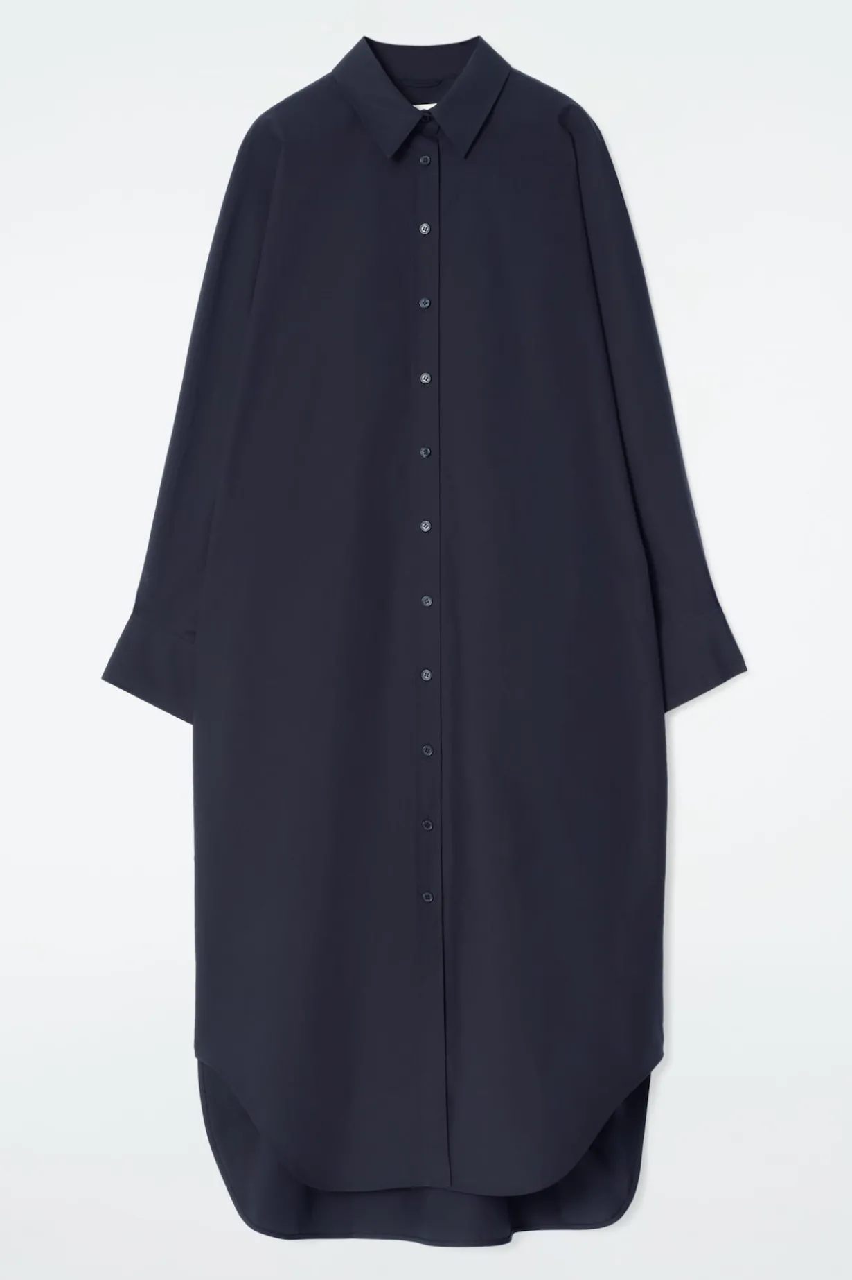 LOCKERES HEMDKLEID AUS BAUMWOLLE