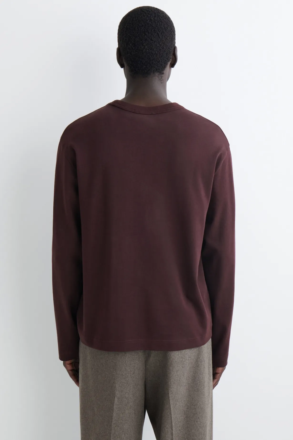 LOCKERES LANGARMSHIRT AUS JERSEY