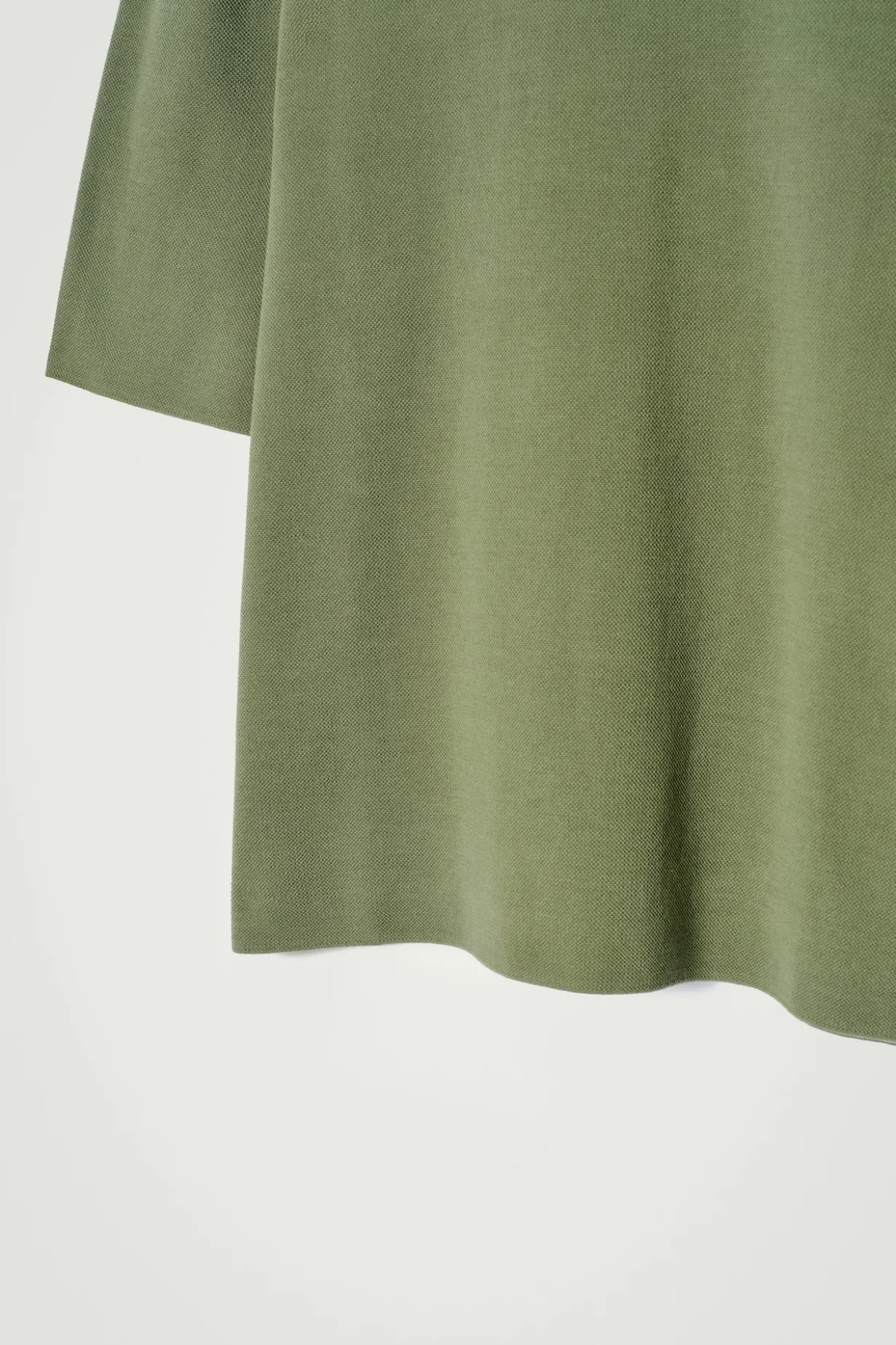 LOCKERES STRICK-T-SHIRT AUS DOUBLEFACE-MATERIAL