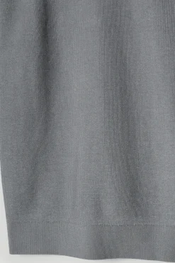 LOCKERES STRICK-T-SHIRT MIT PRINT