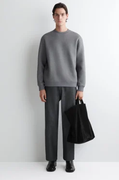 LOCKERES SWEATSHIRT AUS SCUBA