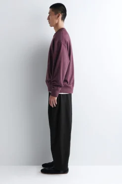 LOCKERES SWEATSHIRT AUS VORGEWASCHENER BAUMWOLLE
