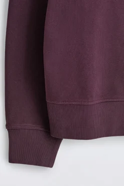 LOCKERES SWEATSHIRT AUS VORGEWASCHENER BAUMWOLLE