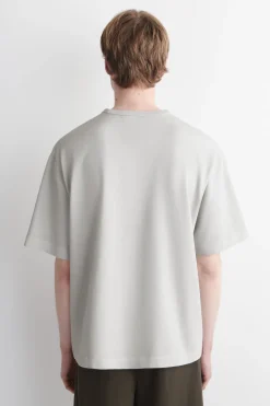 LOCKERES T-SHIRT AUS VORGEWASCHENER BAUMWOLLE