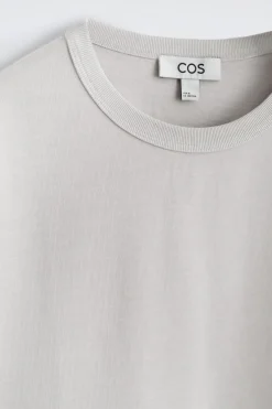 LOCKERES T-SHIRT AUS VORGEWASCHENER BAUMWOLLE