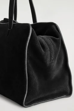 MARAIS BOWLINGTASCHE - VELOURSLEDER