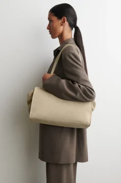MARAIS BOWLINGTASCHE - VELOURSLEDER