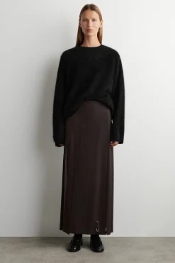 MAXI-KILT AUS WOLL-MIX MIT GÜRTEL