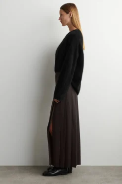 MAXI-KILT AUS WOLL-MIX MIT GÜRTEL