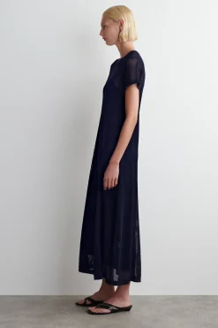MAXIKLEID AUS BAUMWOLLE