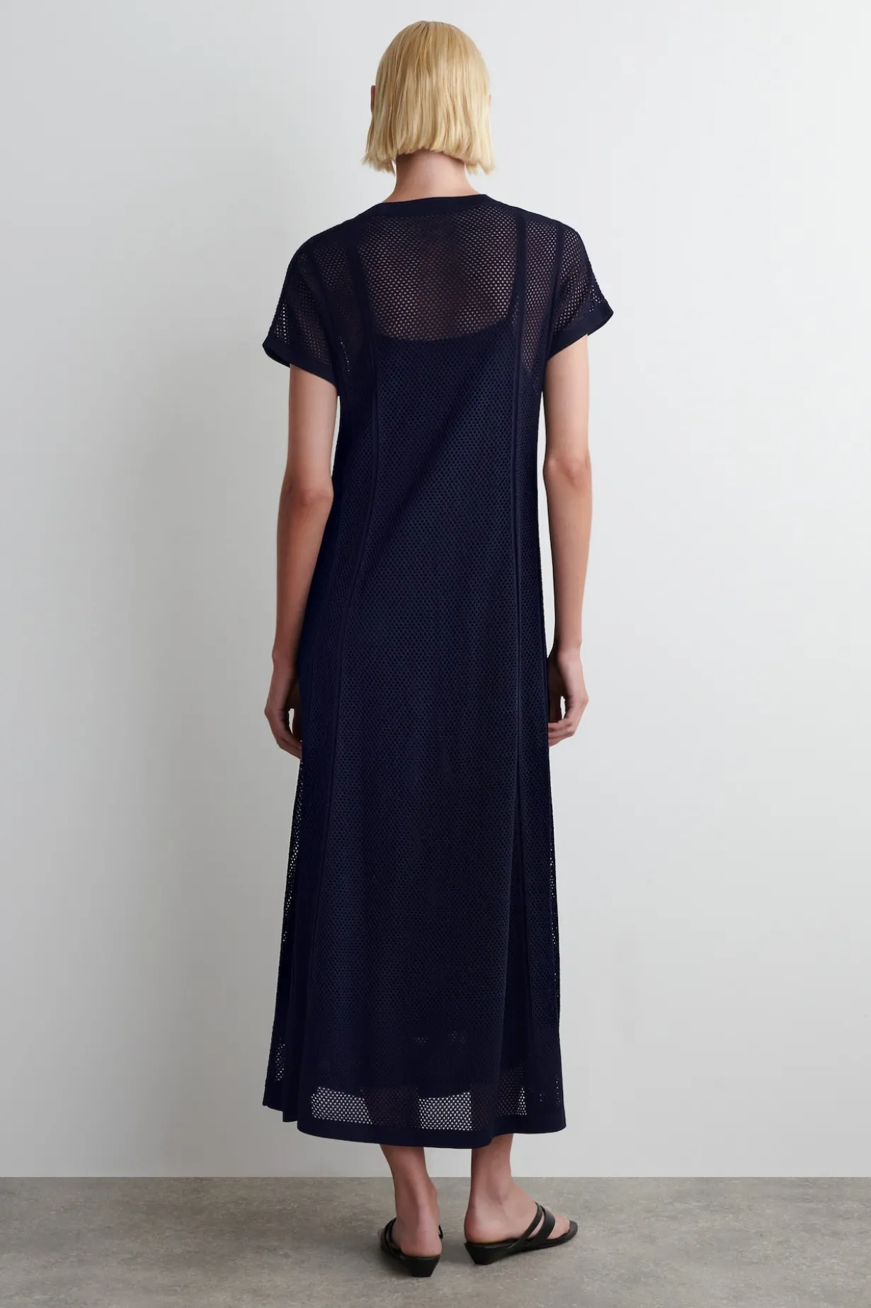 MAXIKLEID AUS BAUMWOLLE
