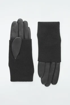MEHRLAGIGE LEDERHANDSCHUHE