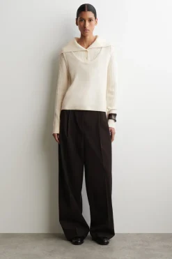 MEHRLAGIGER PULLOVER AUS MERINOWOLLE