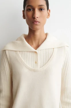 MEHRLAGIGER PULLOVER AUS MERINOWOLLE
