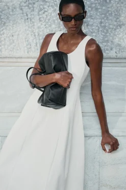 MIDIKLEID AUS BAUMWOLLE