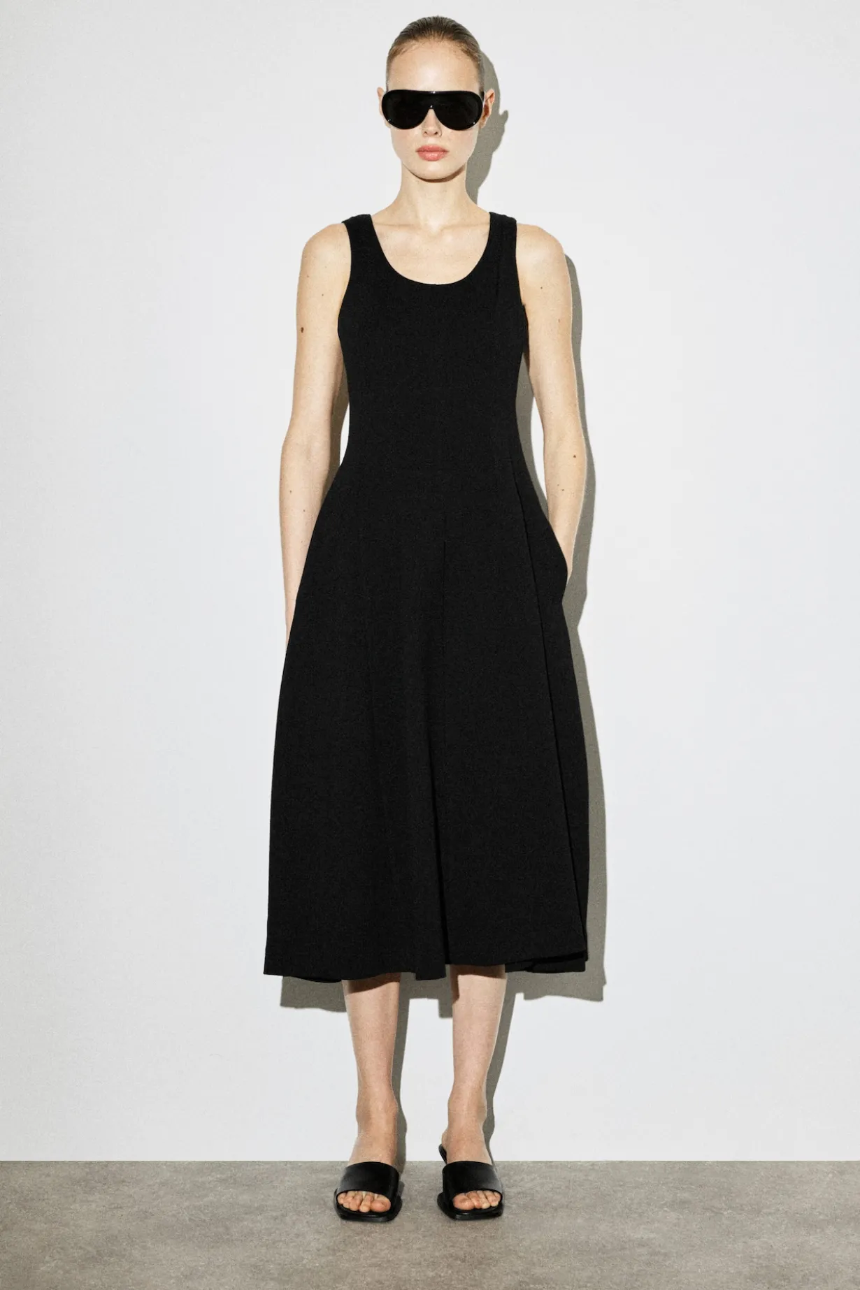 MIDIKLEID AUS BAUMWOLLE