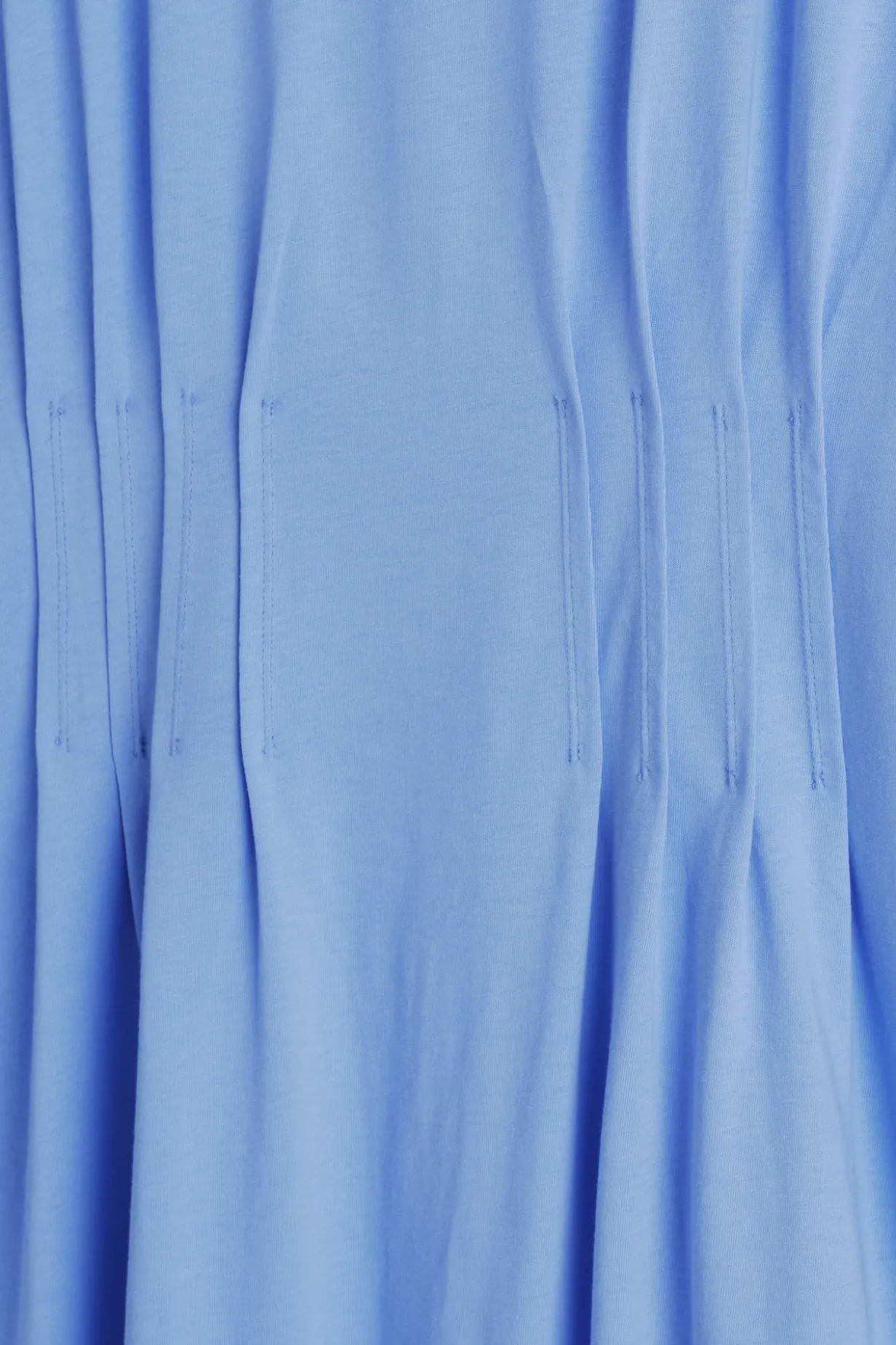 MIDIKLEID AUS BAUMWOLLE MIT BIESEN