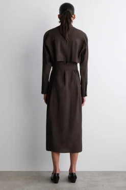 MIDIKLEID AUS MODAL IN WICKELOPTIK
