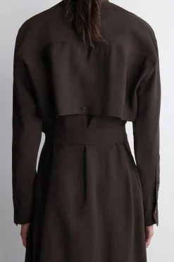 MIDIKLEID AUS MODAL IN WICKELOPTIK
