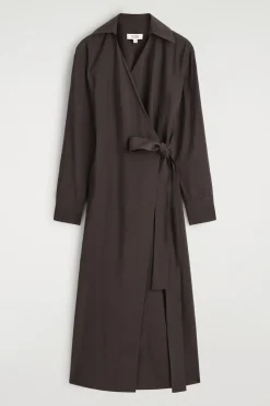 MIDIKLEID AUS MODAL IN WICKELOPTIK