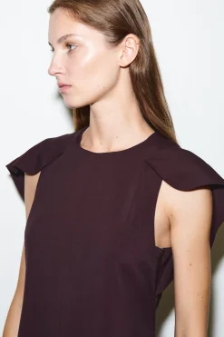 MIDIKLEID MIT CAPE-ÄRMELN