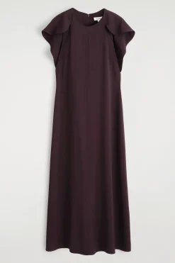 MIDIKLEID MIT CAPE-ÄRMELN