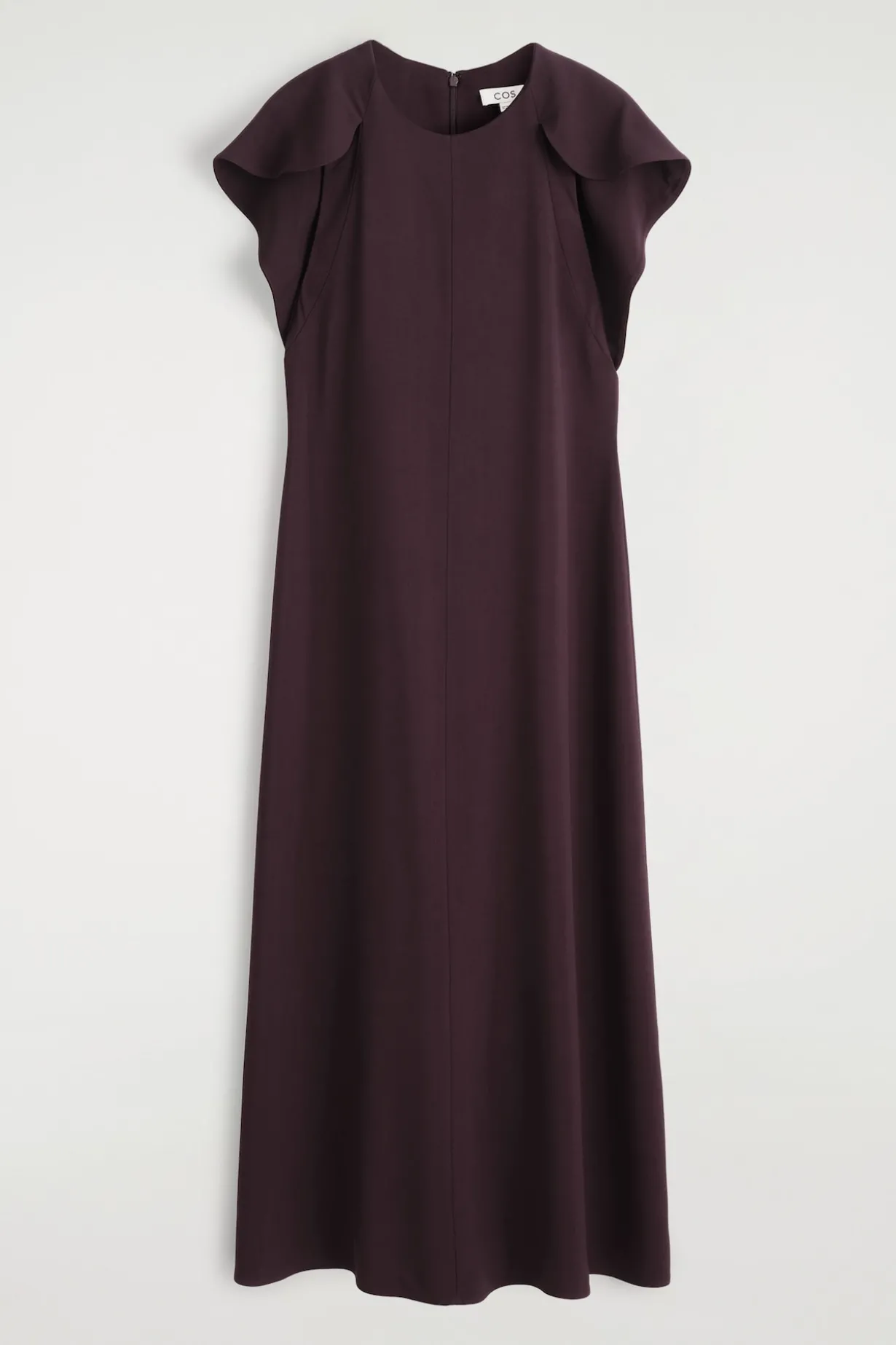 MIDIKLEID MIT CAPE-ÄRMELN