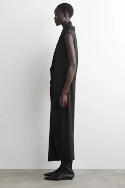 MIDIKLEID MIT DRAPIERUNG UND VOLANTS