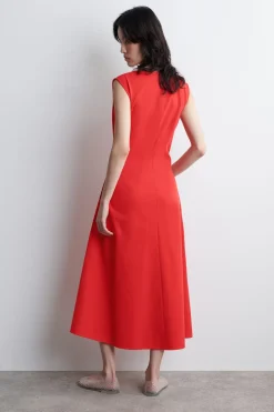 MIDIKLEID MIT TWIST-DETAIL