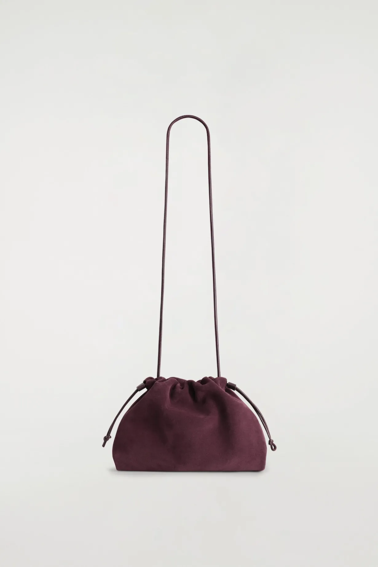 MINI CAVATELLI CLUTCH - VELOURSLEDER