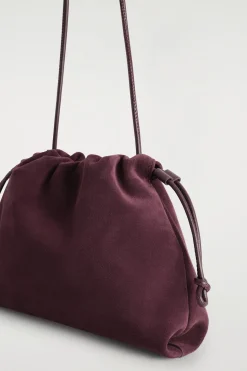 MINI CAVATELLI CLUTCH - VELOURSLEDER