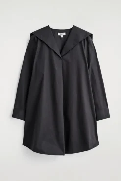MINIKLEID AUS BAUMWOLLE MIT MATROSENKRAGEN