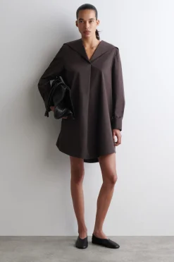 MINIKLEID AUS BAUMWOLLE MIT MATROSENKRAGEN