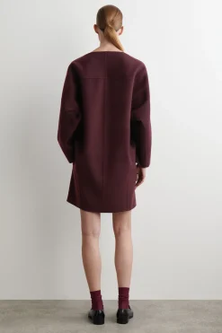 MINIKLEID AUS DOUBLEFACE-WOLLE